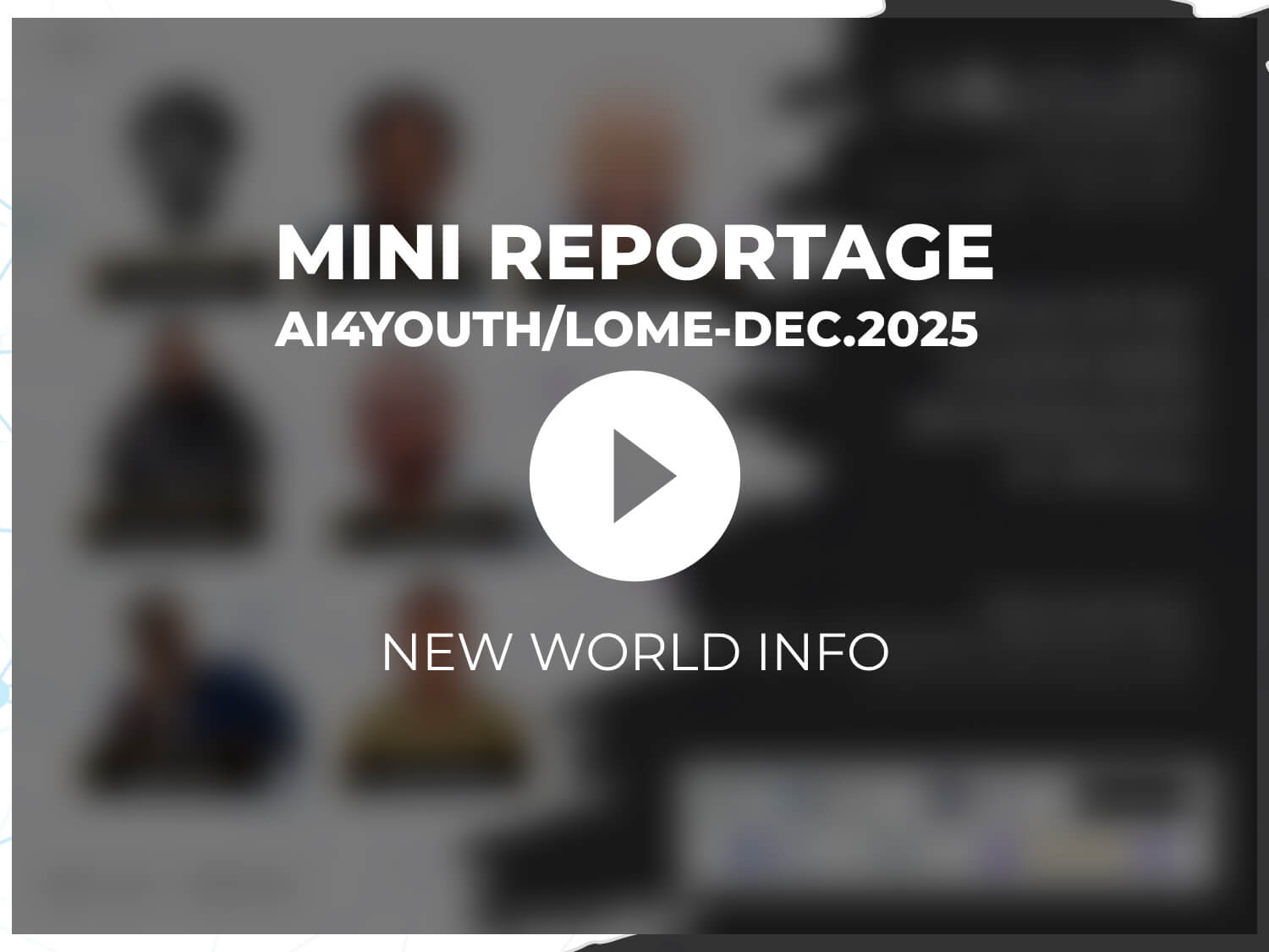 Reportage NewWorld TV (NW Info) sur l’edition 2025 de AI4Youth